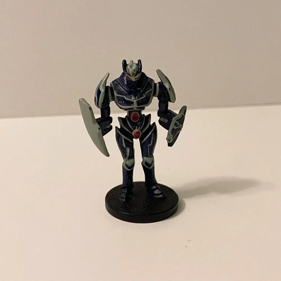 1996 Yugioh Dungeon Dice Monsters Gearfried The Iron Knight ST 06 Mini Figure - Picture 1 of 8